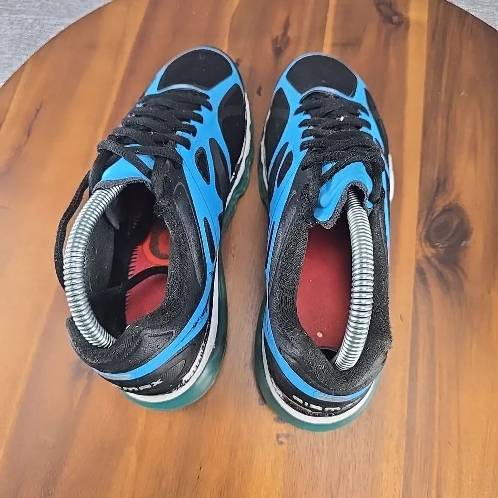 Nike Air Max 2 Fitsole Black Blue‎ Womens Running Shoes Sneaker Size 6.5